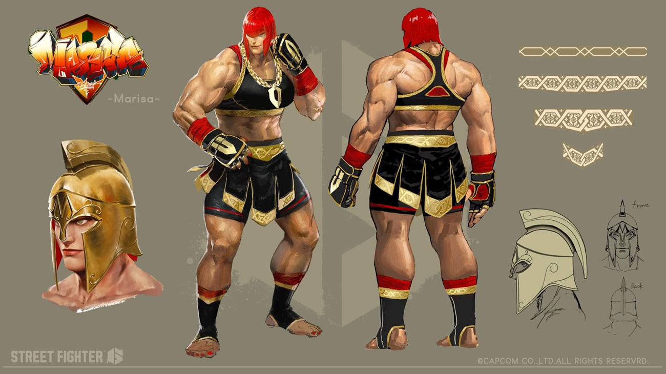 Marisa Concept Art from Street Fighter 6