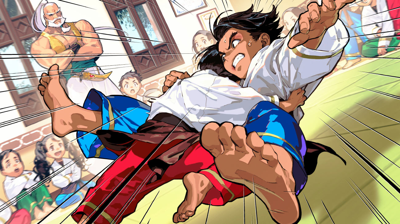 Rashid World Tour Art 2 from Street Fighter 6
