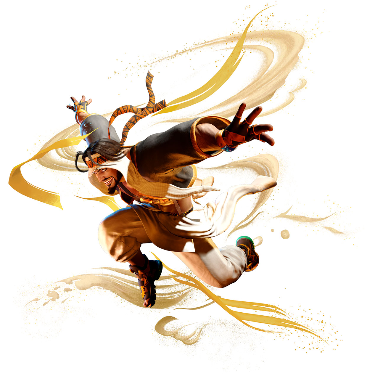 Rashid Art from Street Fighter 6