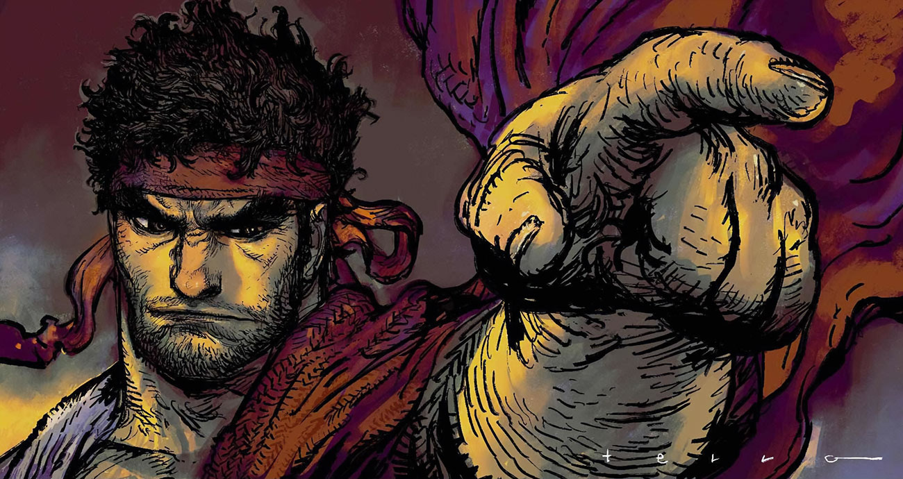 Ryu Story Artwork from Street Fighter 6