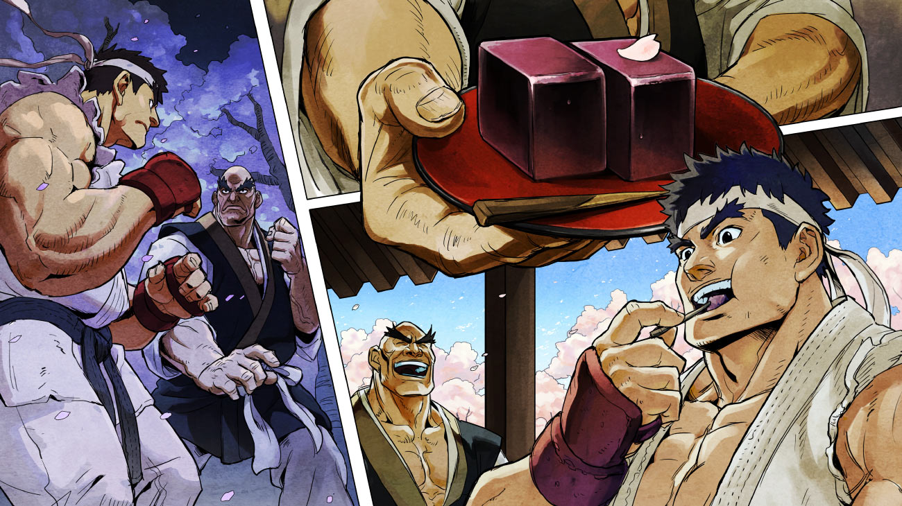 Ryu World Tour Art 1 from Street Fighter 6