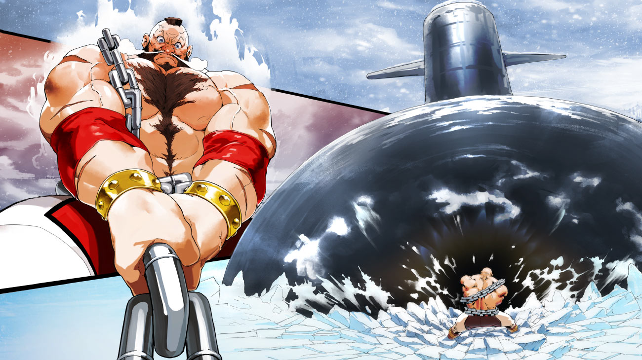Zangief World Tour Art 1 from Street Fighter 6