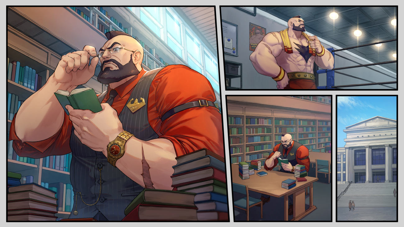 Zangief World Tour Art 4 from Street Fighter 6