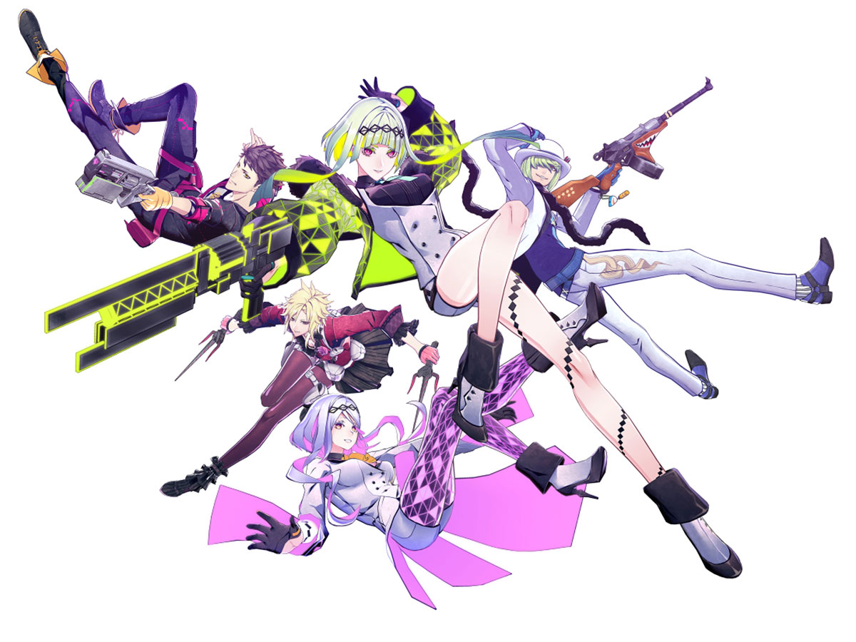Characters Art from Soul Hackers 2