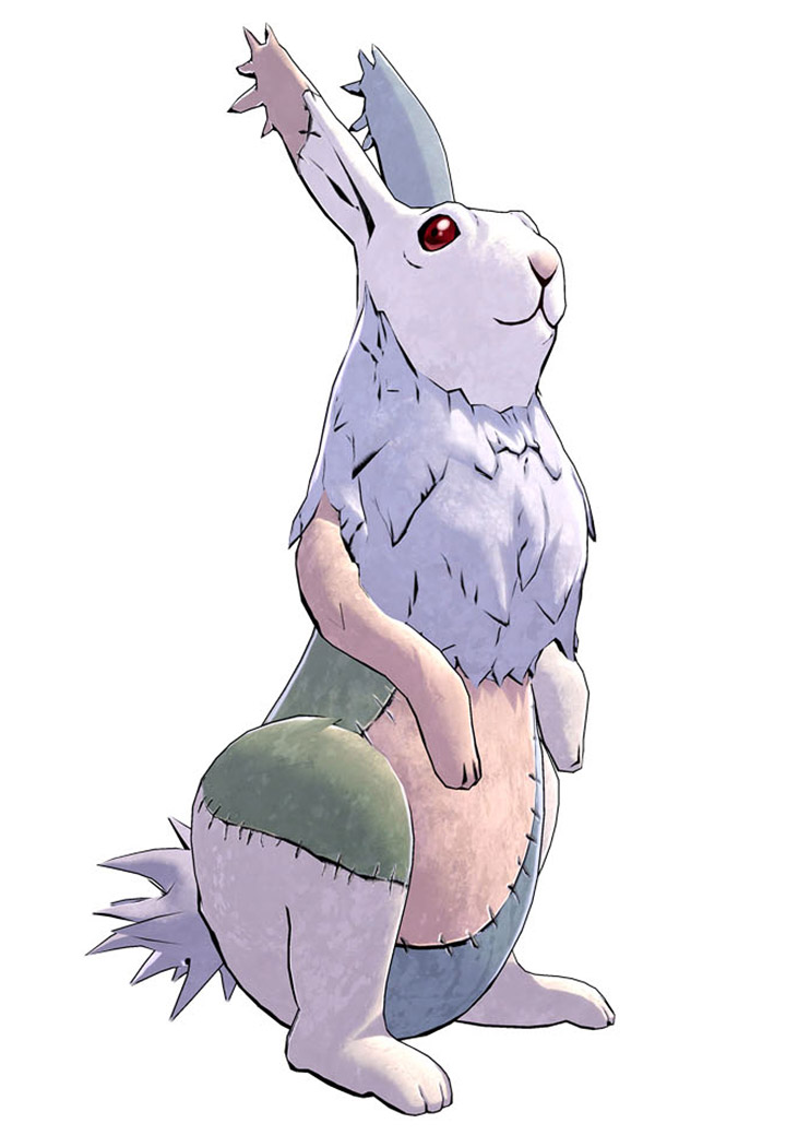 Hare of Inaba Art from Soul Hackers 2