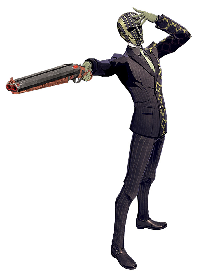 Iron Mask Art from Soul Hackers 2