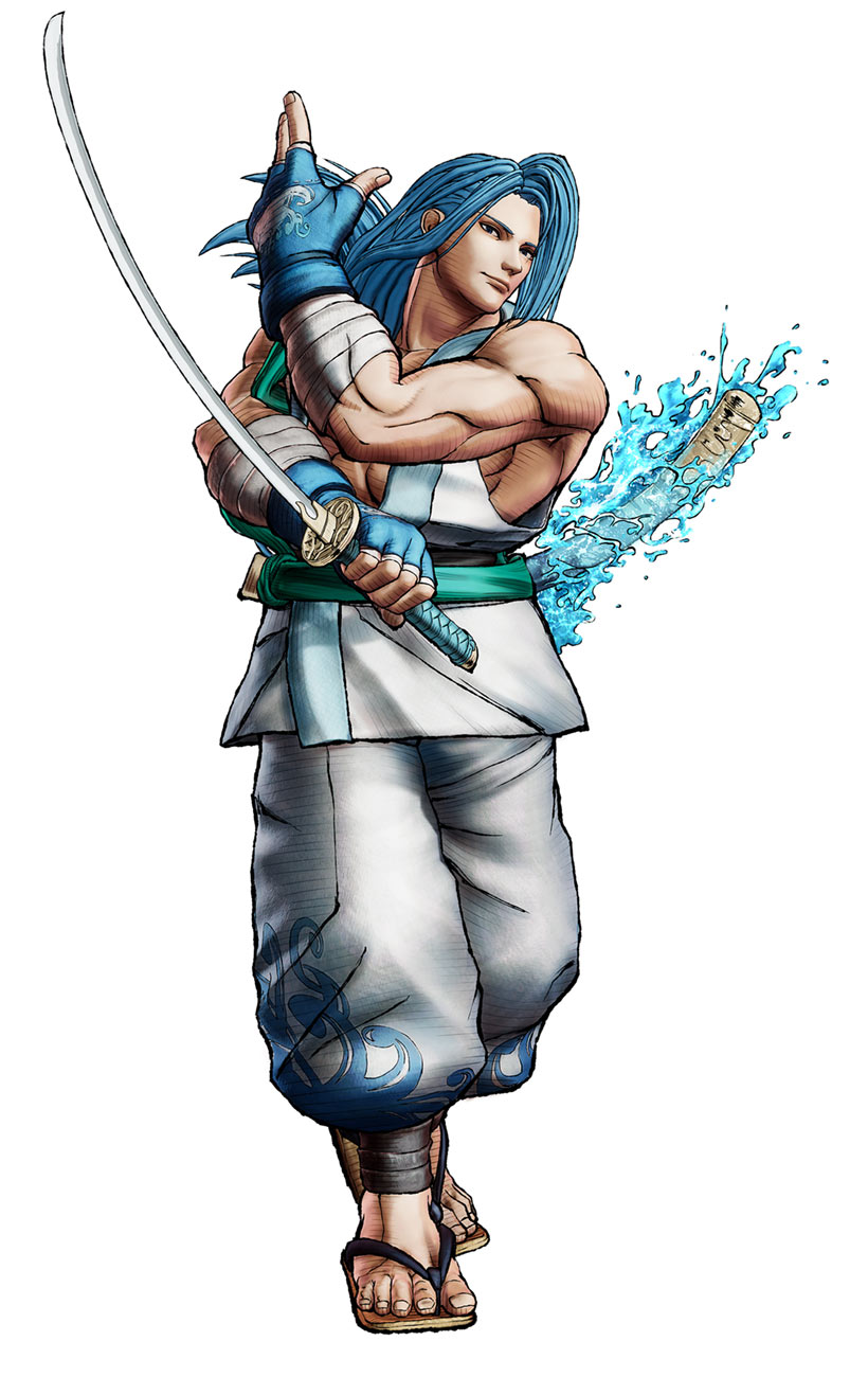 Sogetsu Kazama Artwork from Samurai Shodown (2019)