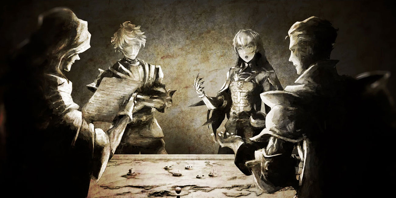 Battle Planning Art from The DioField Chronicle