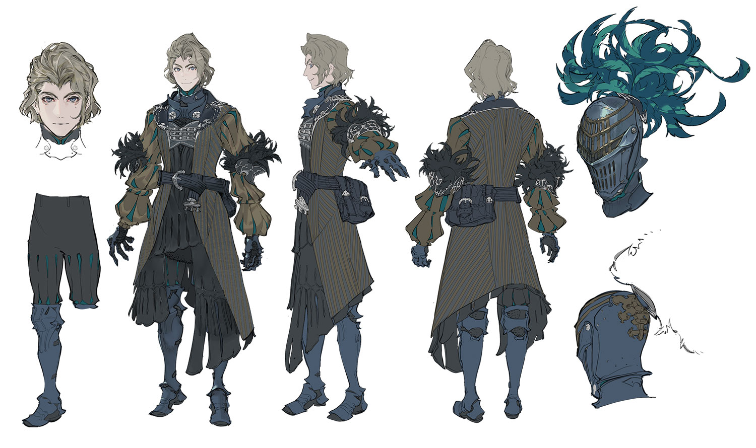 Castevere Bunnow Concept Art from The DioField Chronicle