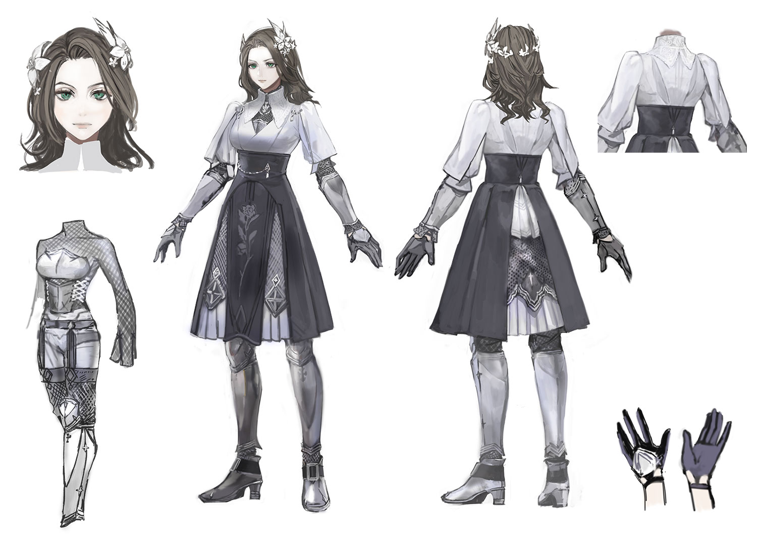 Catherine Concept Art from The DioField Chronicle