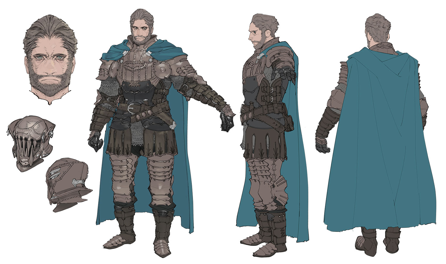 Donovar Sullion Concept Art from The DioField Chronicle
