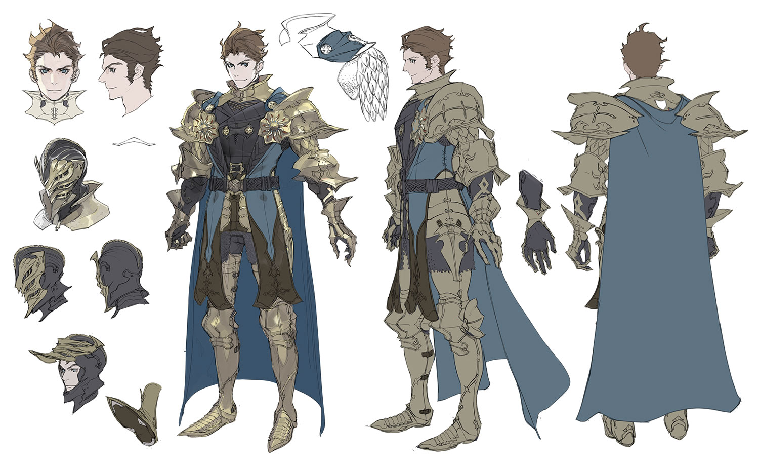 Fredret Lester Concept Art from The DioField Chronicle