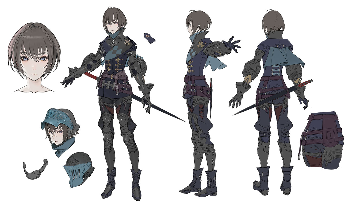 Izelair Wigan Concept Art from The DioField Chronicle