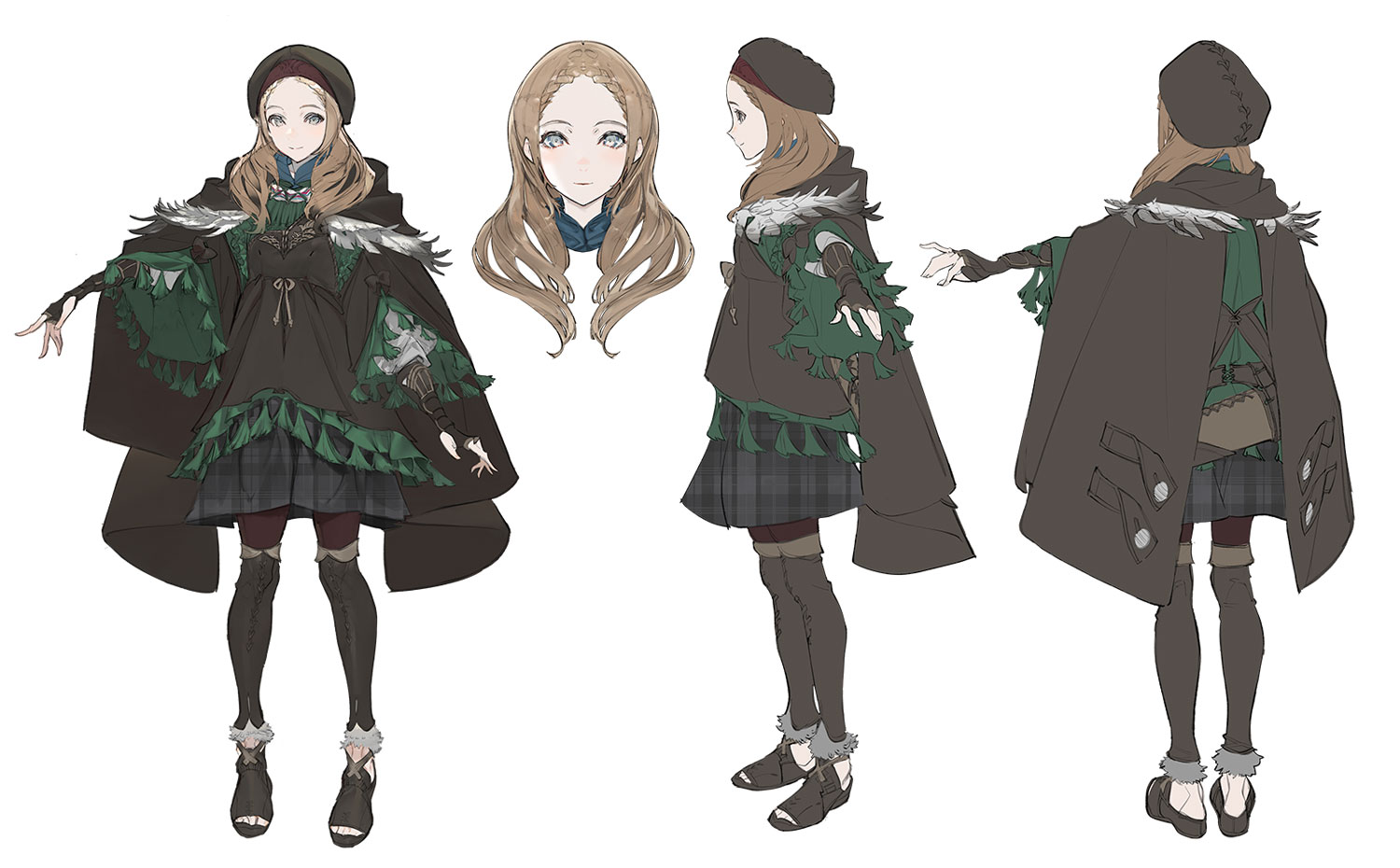 Rickenback Madea Concept Art from The DioField Chronicle