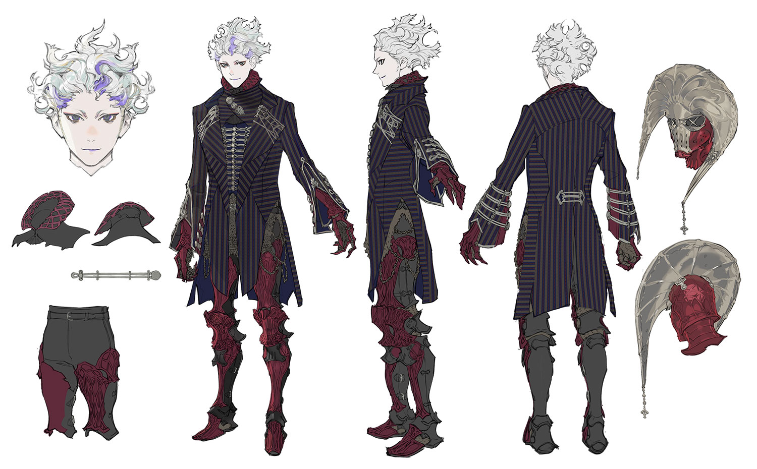 Shivat Malzin Concept Art from The DioField Chronicle