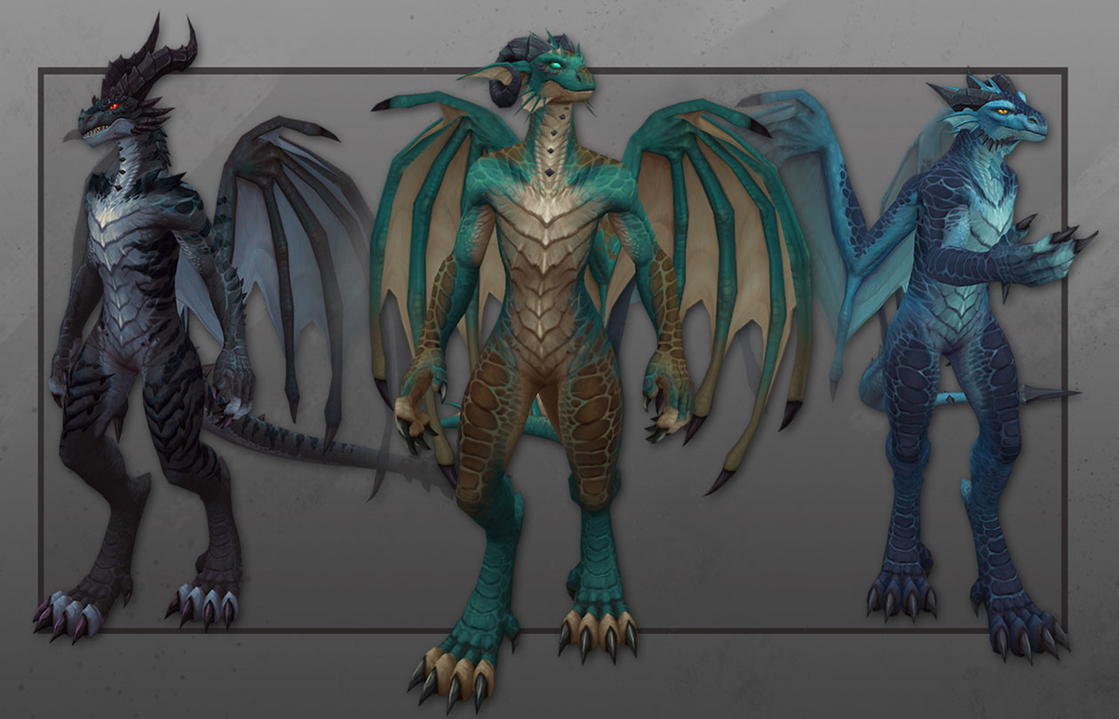 Dracthyr Dragon Form Body Art from World of Warcraft: Dragonflight