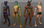 Dracthyr Male Visage Form Body