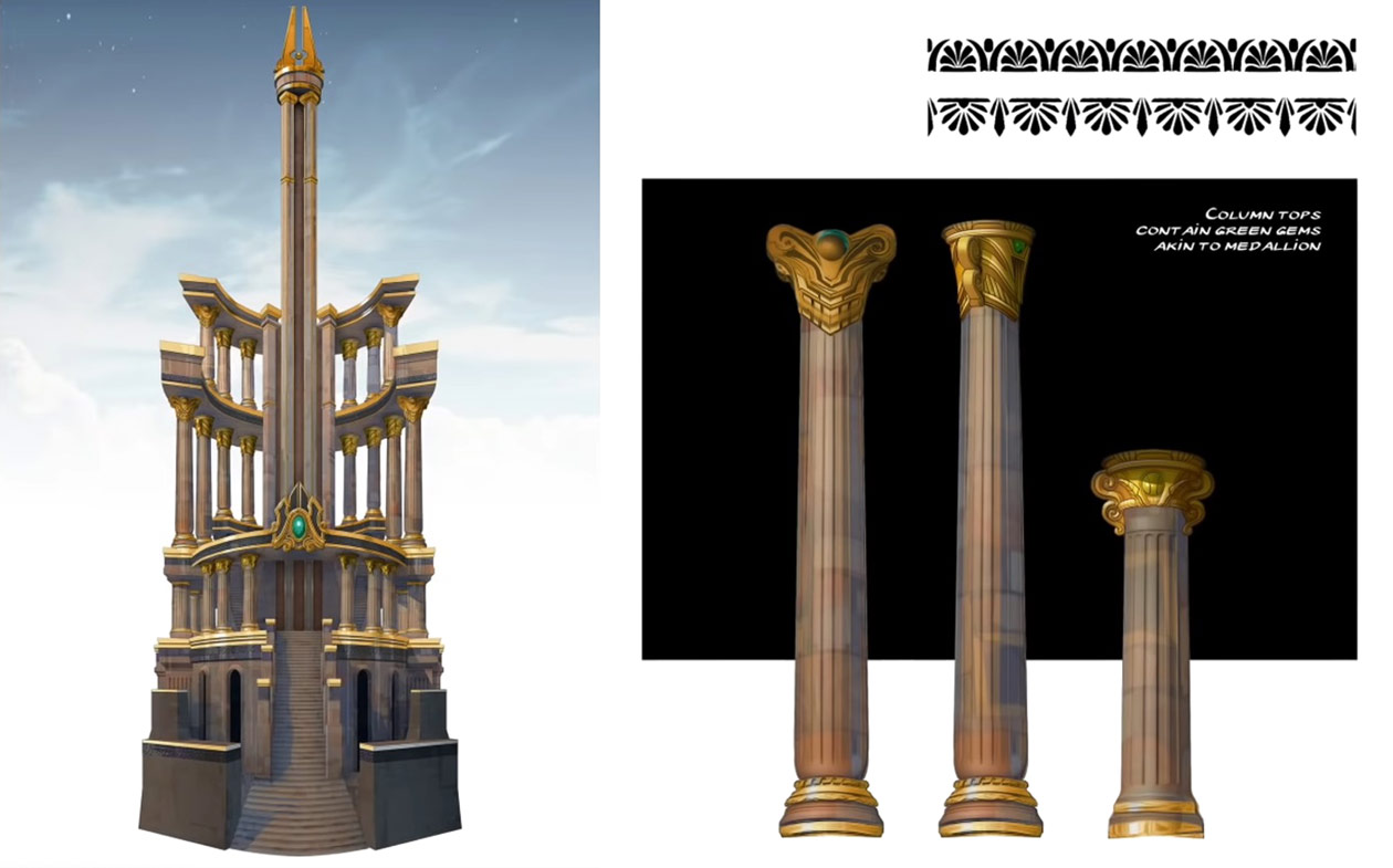 Tyrhold Concept Art from World of Warcraft: Dragonflight
