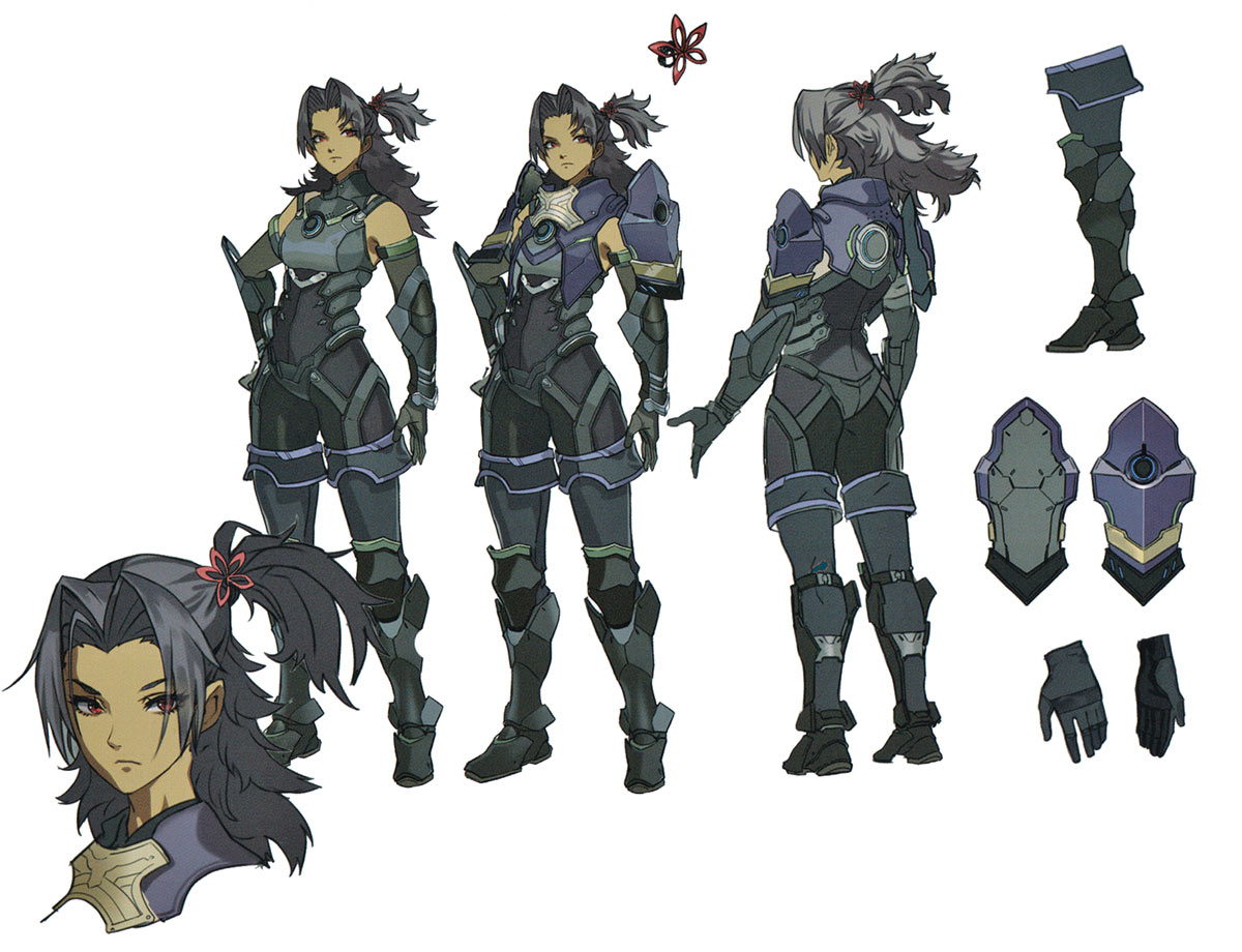 Ashera Concept Art from Xenoblade Chronicles 3