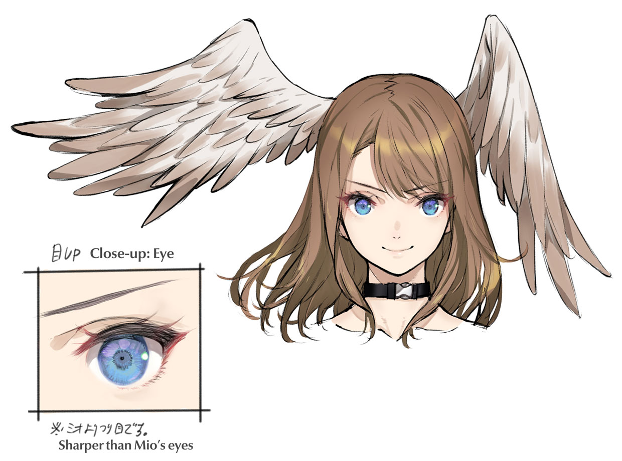 Eunie Face Art from Xenoblade Chronicles 3