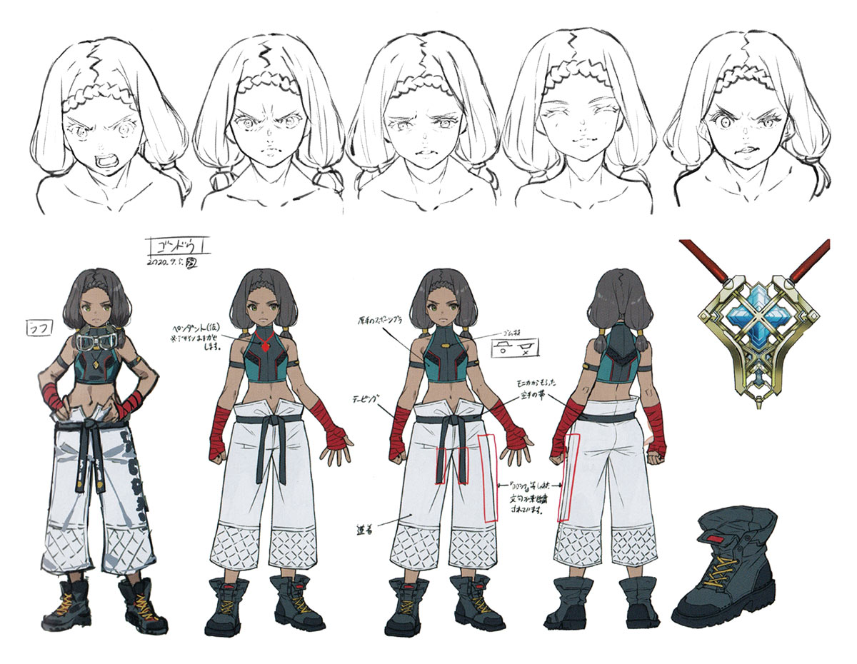 Ghondor Vandham Concept Art from Xenoblade Chronicles 3