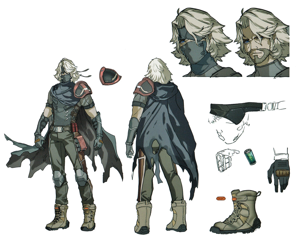 Gray Concept Art from Xenoblade Chronicles 3