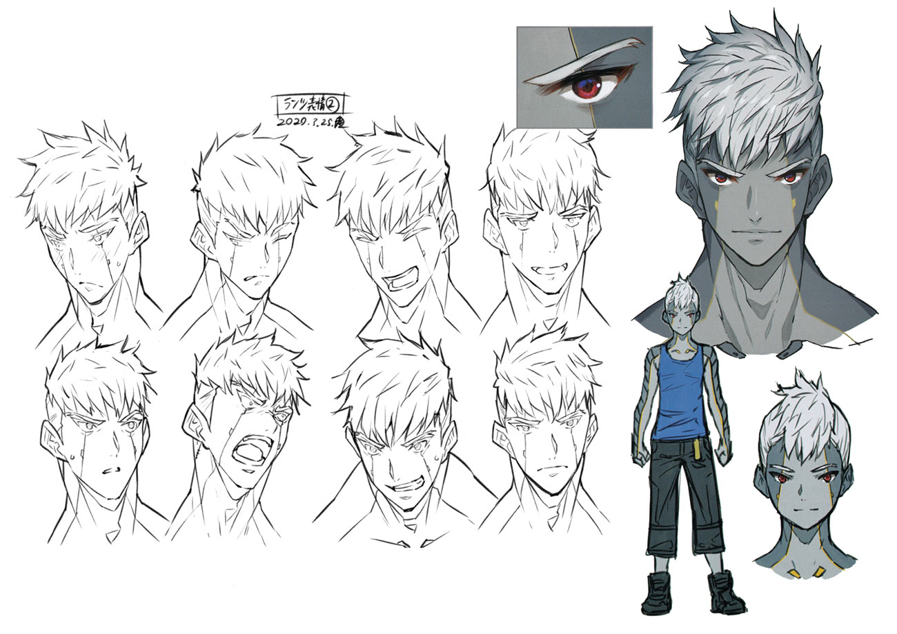 Lanz Expressions Art from Xenoblade Chronicles 3