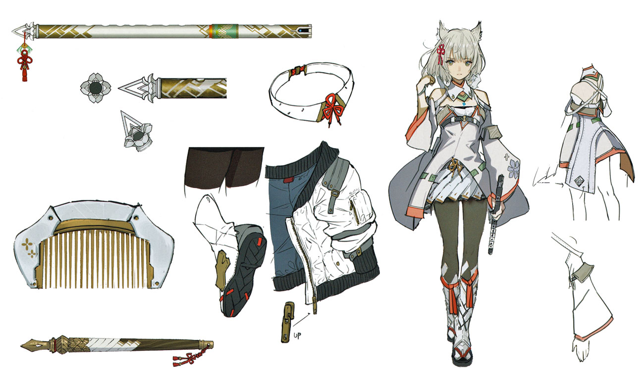 Mio Concept Artwork Xenoblade Chronicles 3 Art Gallery