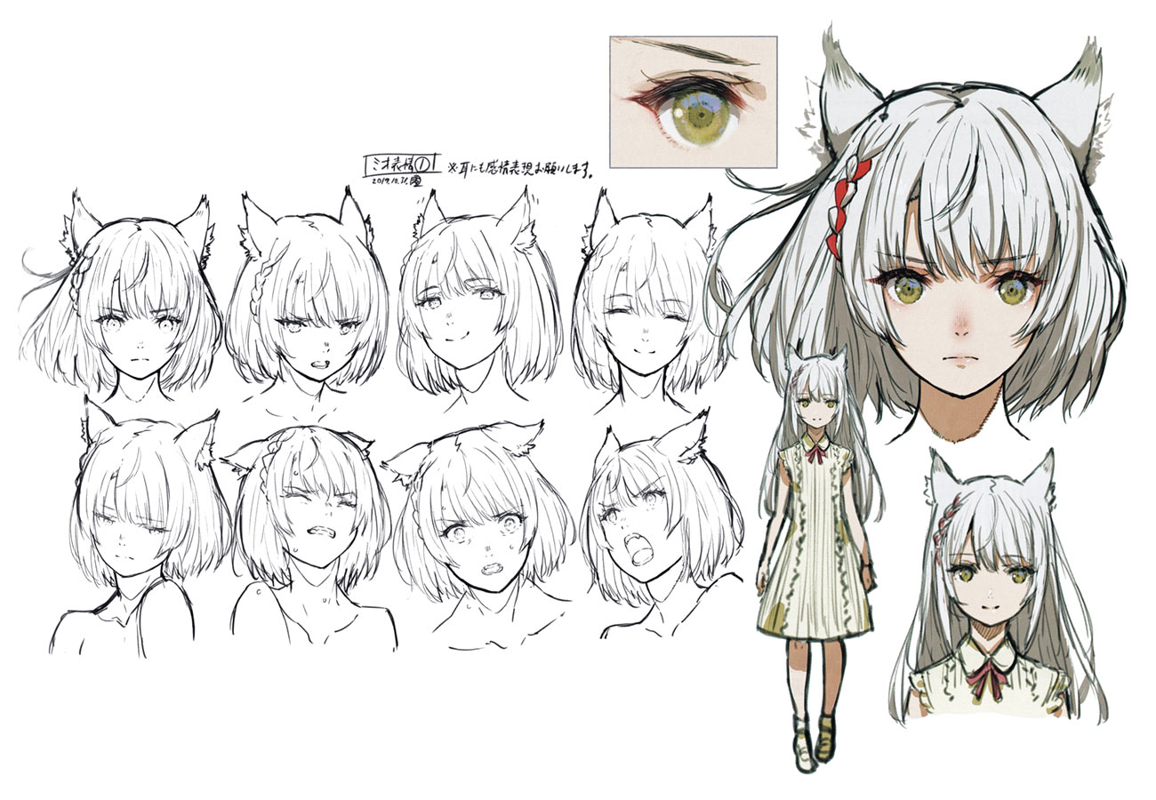 Mio Expressions Art from Xenoblade Chronicles 3
