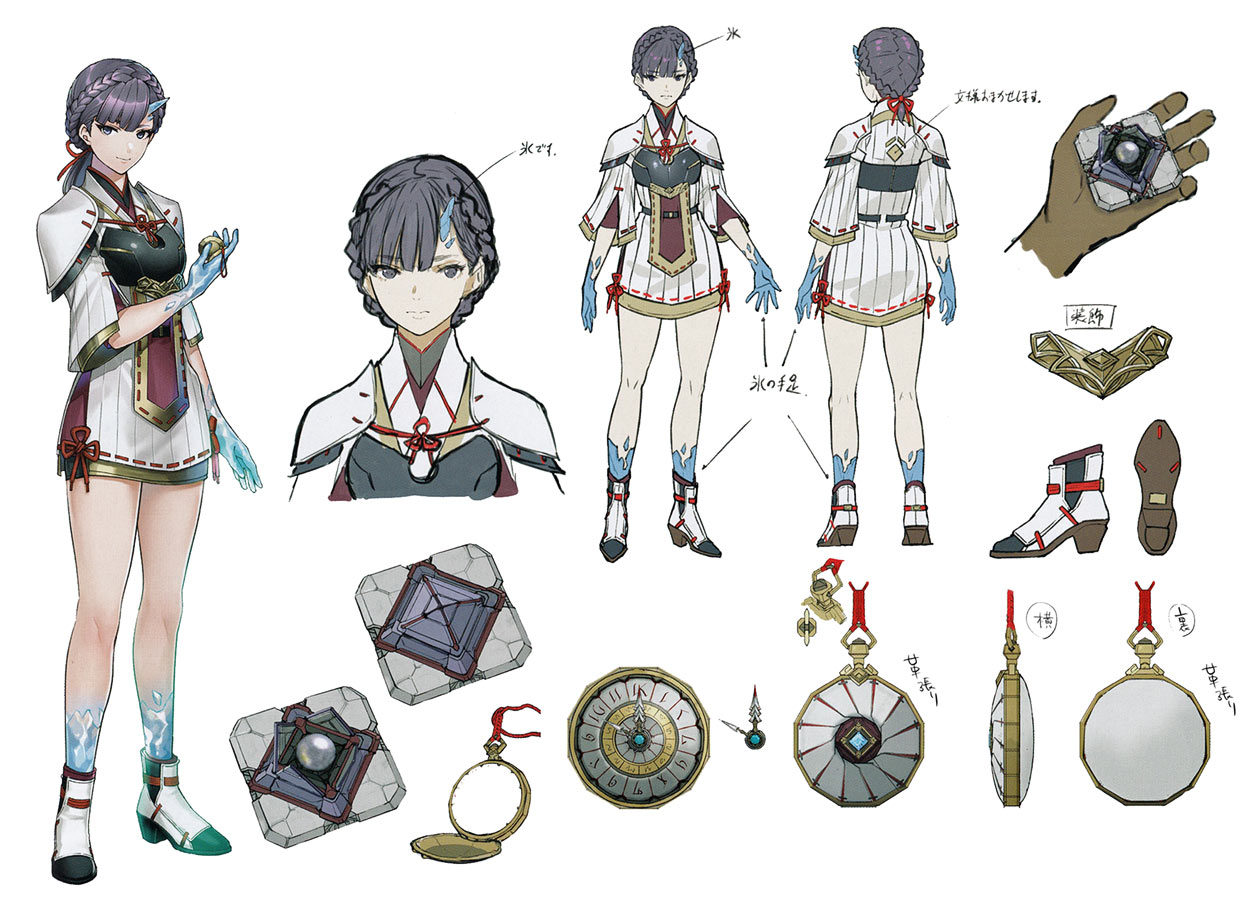 Nimue Concept Art from Xenoblade Chronicles 3