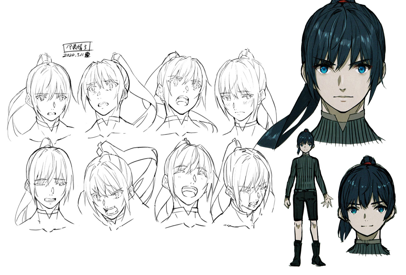 Noah Expressions Art from Xenoblade Chronicles 3