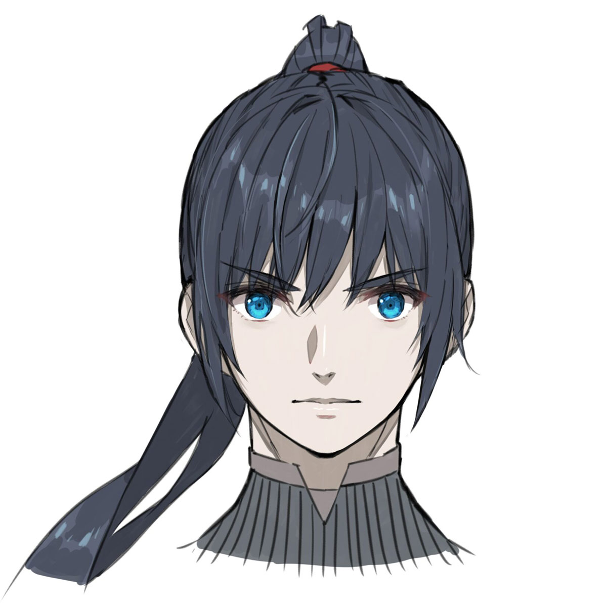 Noah Face Art from Xenoblade Chronicles 3