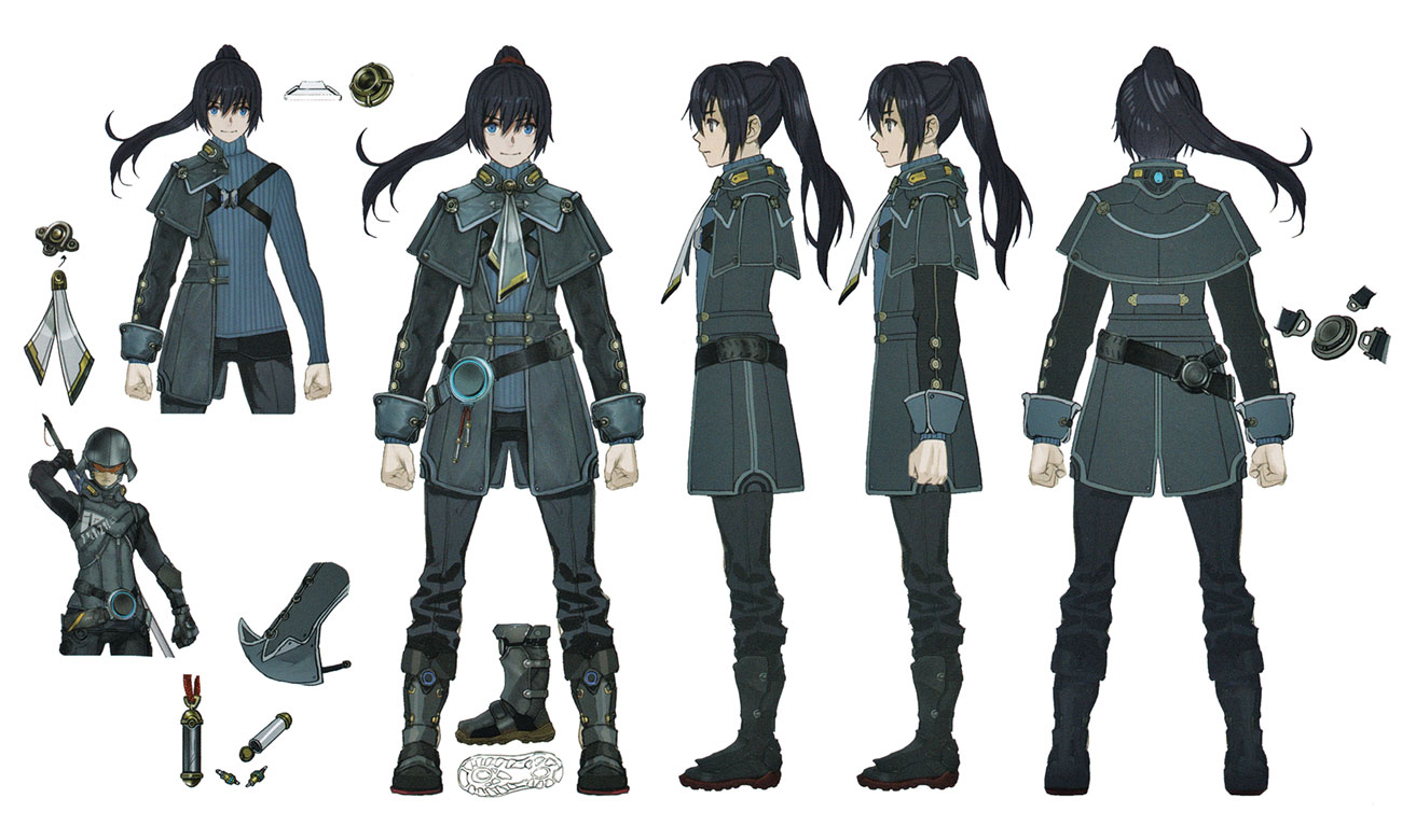 Noah Military Uniform Art from Xenoblade Chronicles 3