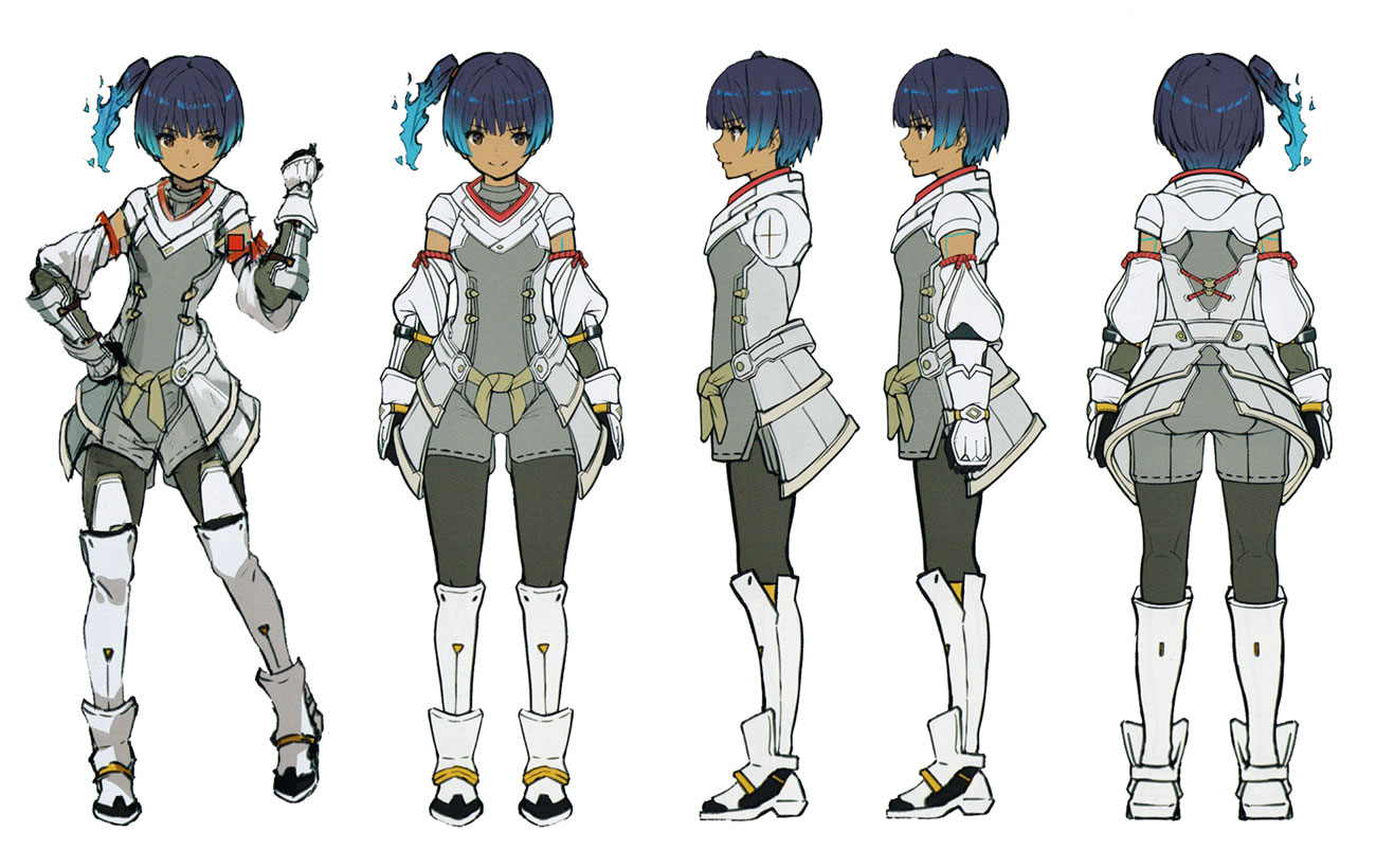 Sena Military Uniform Art from Xenoblade Chronicles 3