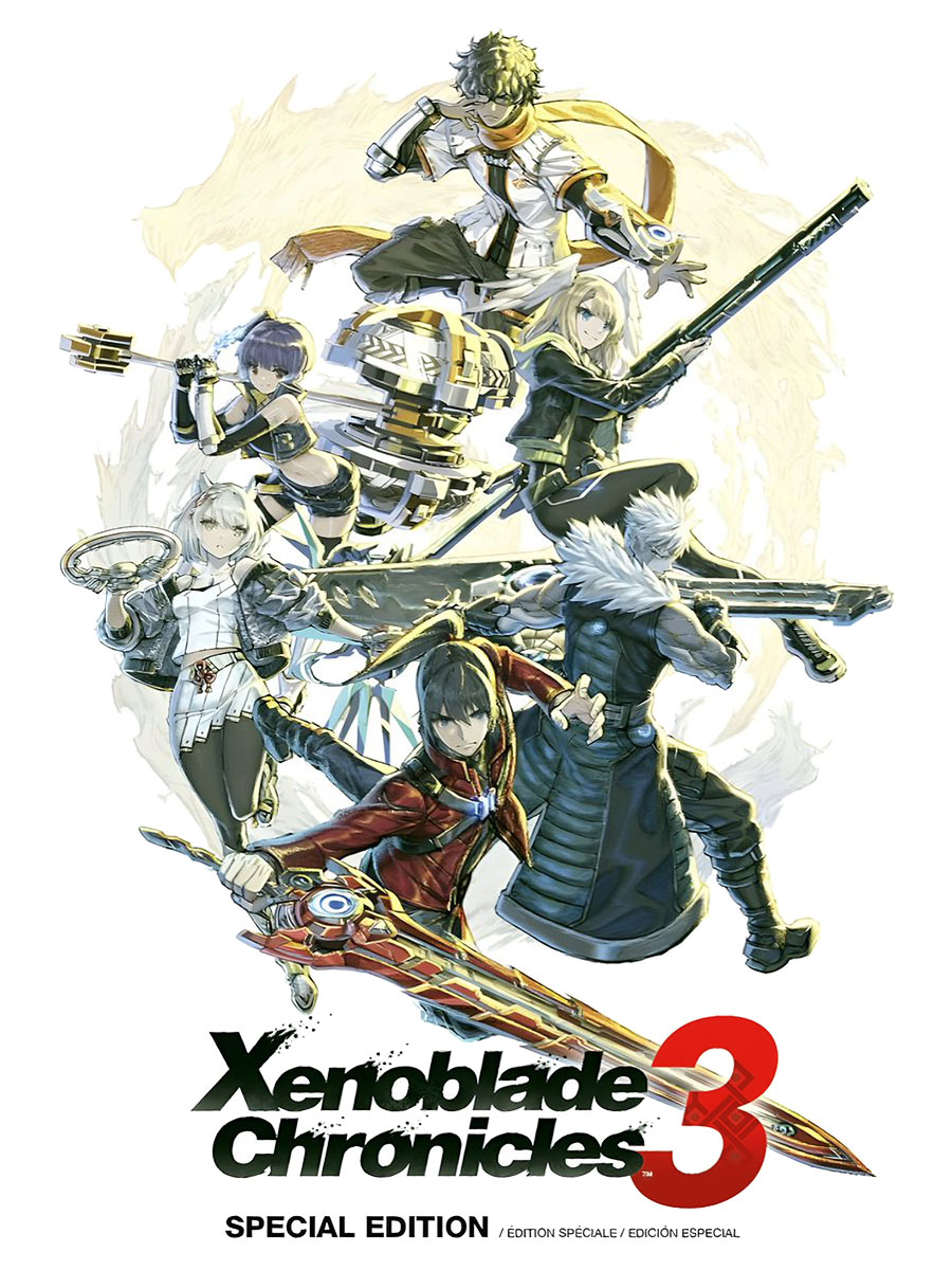 Special Edition Cover Art from Xenoblade Chronicles 3