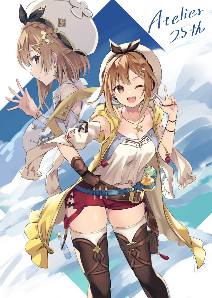 Commemorative Illustration by Crerp from Atelier Ryza 3: Alchemist of the End & the Secret Key