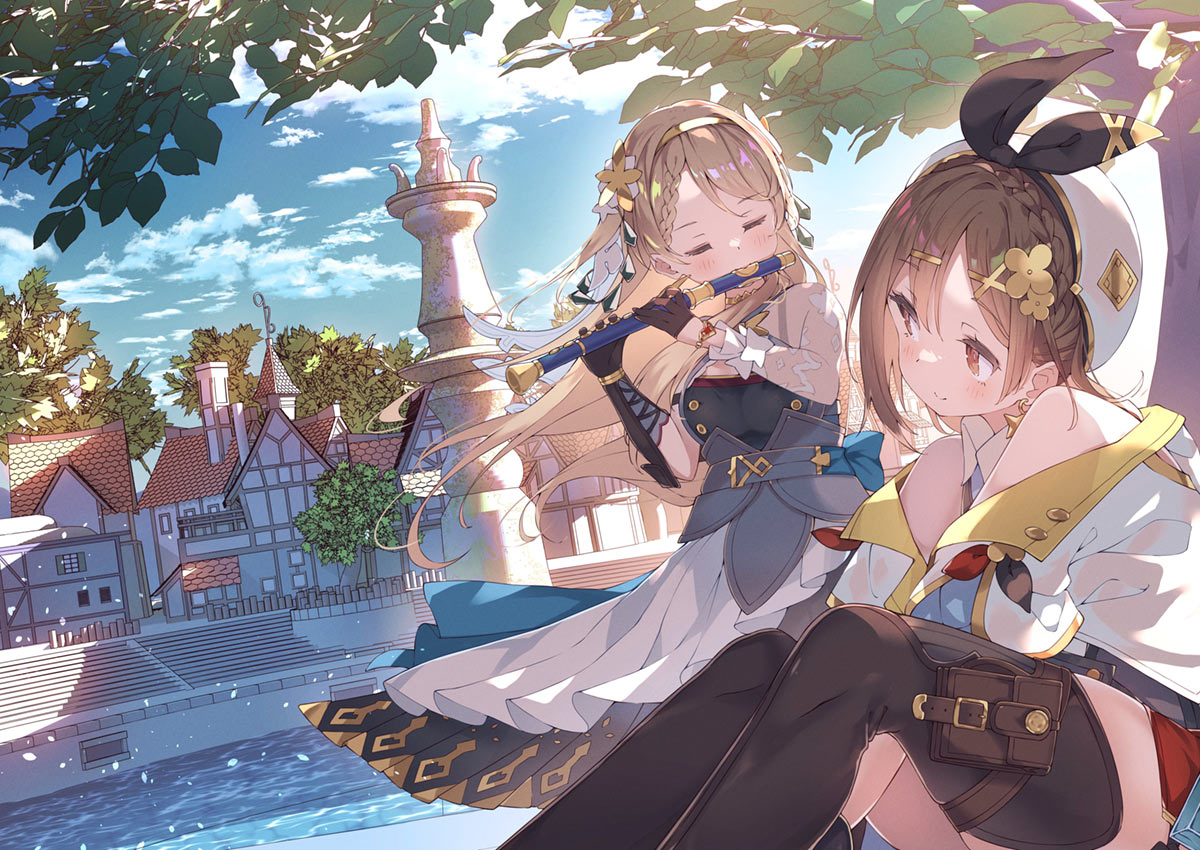 Commemorative Illustration by HOJI from Atelier Ryza 3: Alchemist of the End & the Secret Key