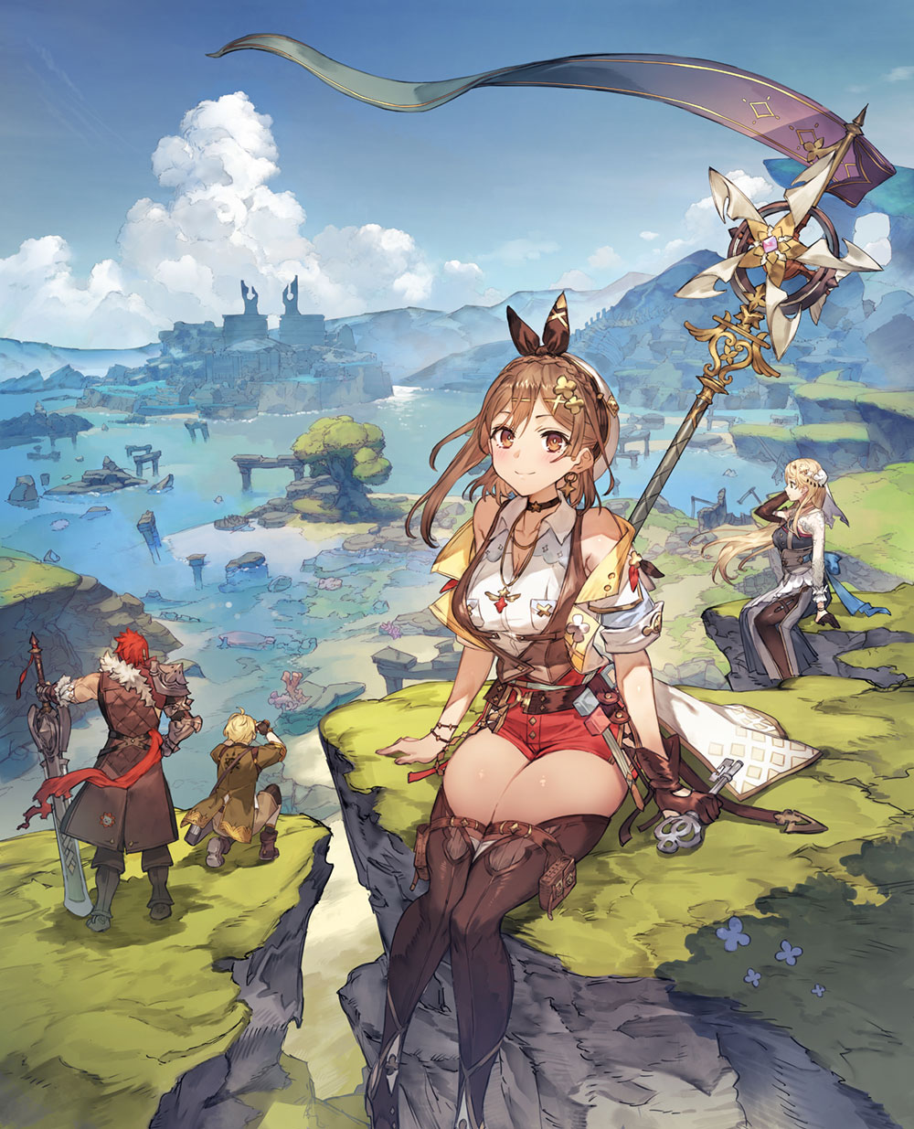 Key Art from Atelier Ryza 3: Alchemist of the End & the Secret Key