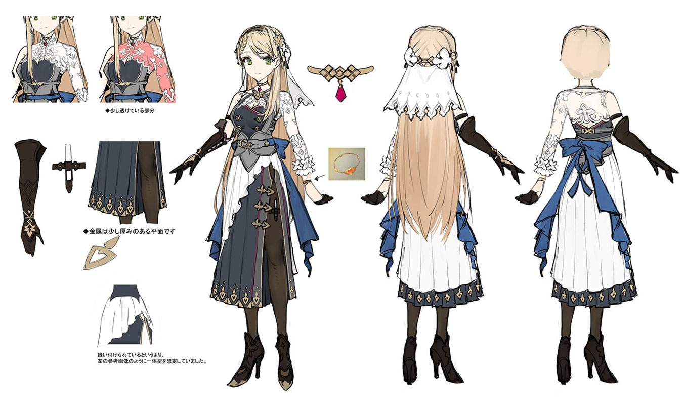 Klaudia Valentz Concept Art from Atelier Ryza 3: Alchemist of the End & the Secret Key