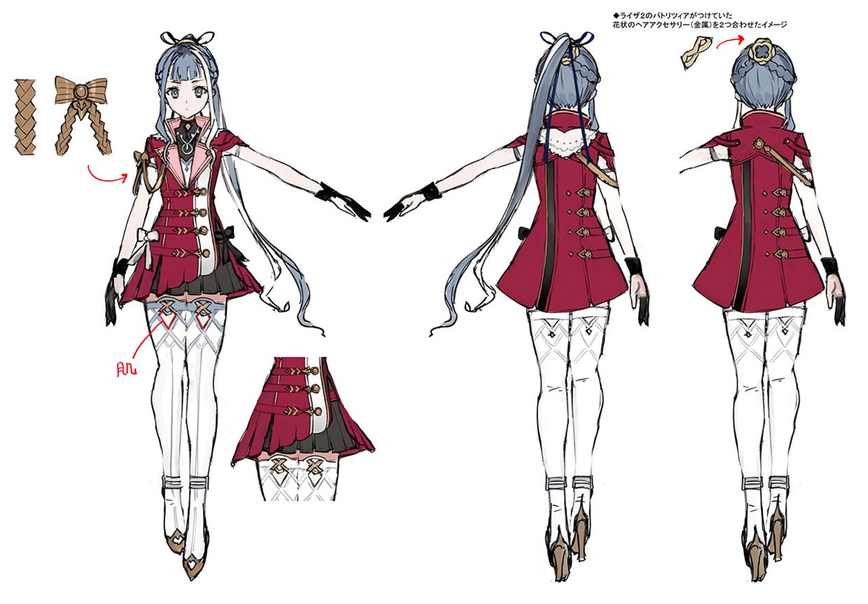 Patricia Abelheim Concept Art from Atelier Ryza 3: Alchemist of the End & the Secret Key