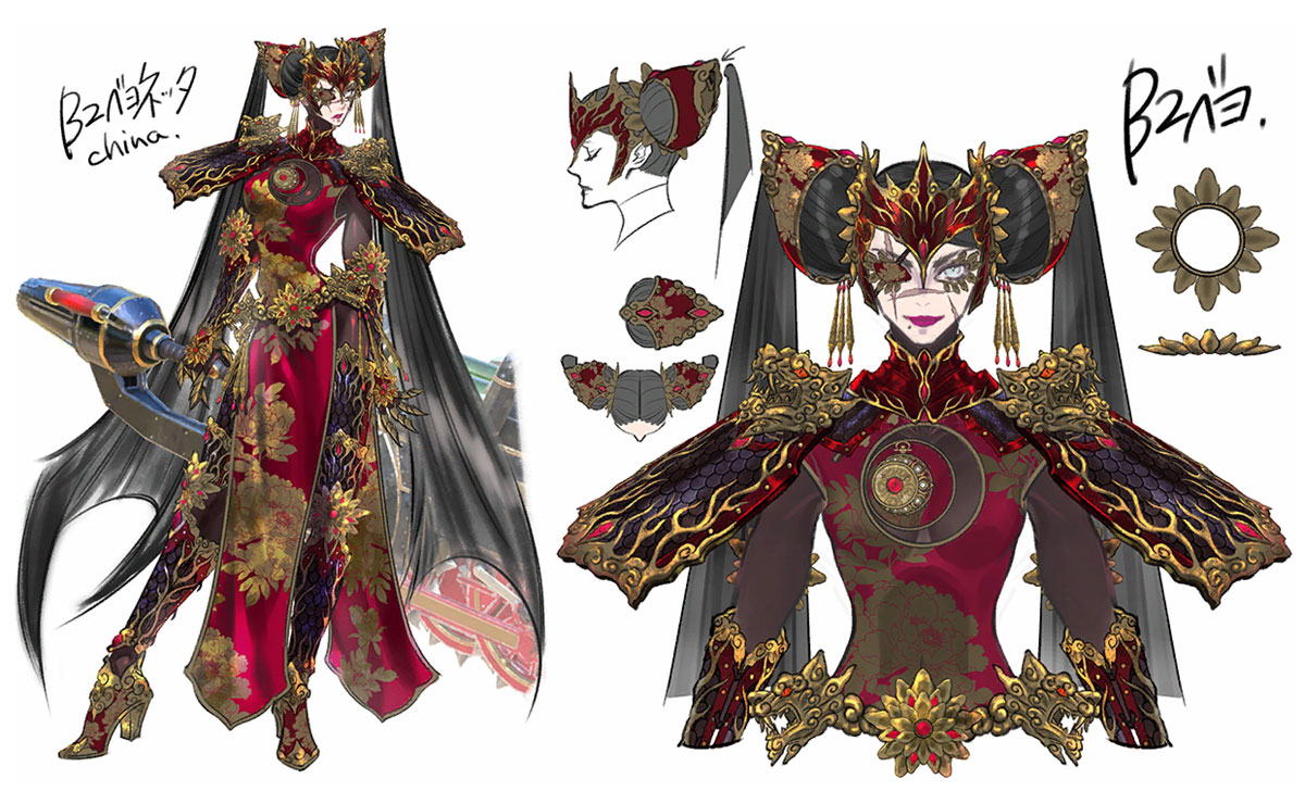 Bayonetta &beta;2 (China) Concept Art from Bayonetta 3