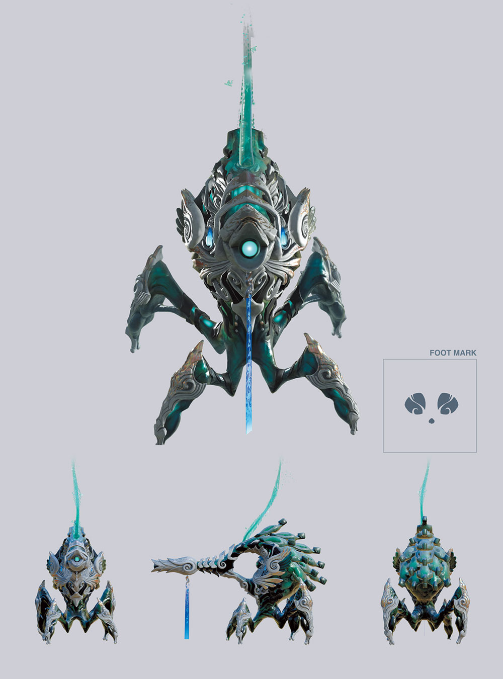 Cavum Art from Bayonetta 3