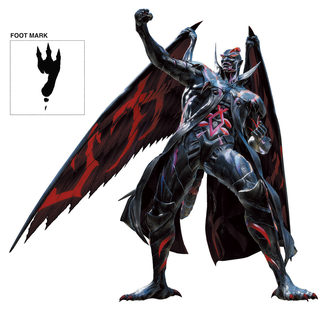 Devil Rodin Art from Bayonetta 3
