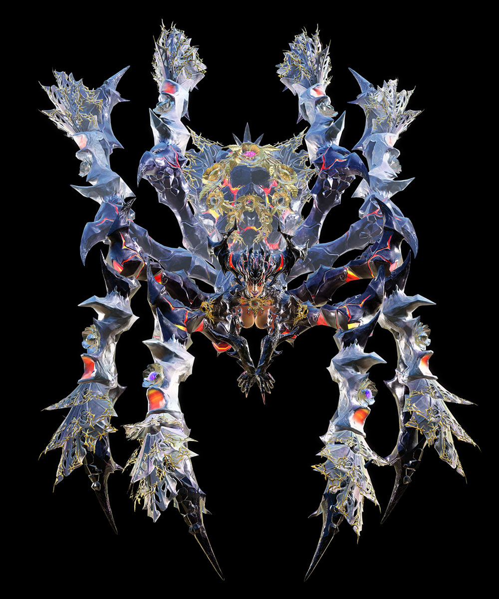 DM Phantasmaraneae Render from Bayonetta 3