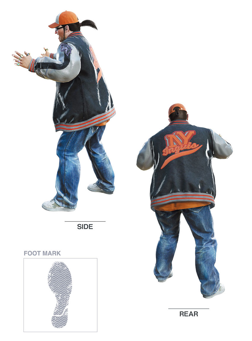Enzo Side and Rear Art from Bayonetta 3