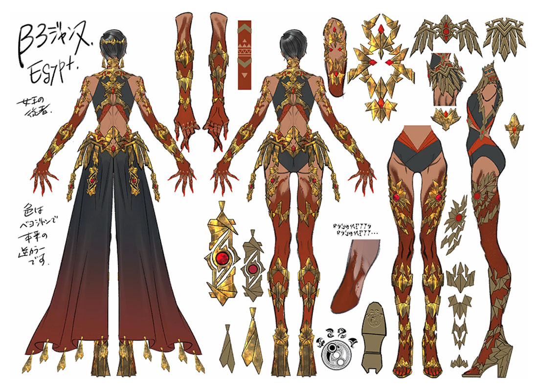 Jeanne &beta;3 Concept Artwork from Bayonetta 3