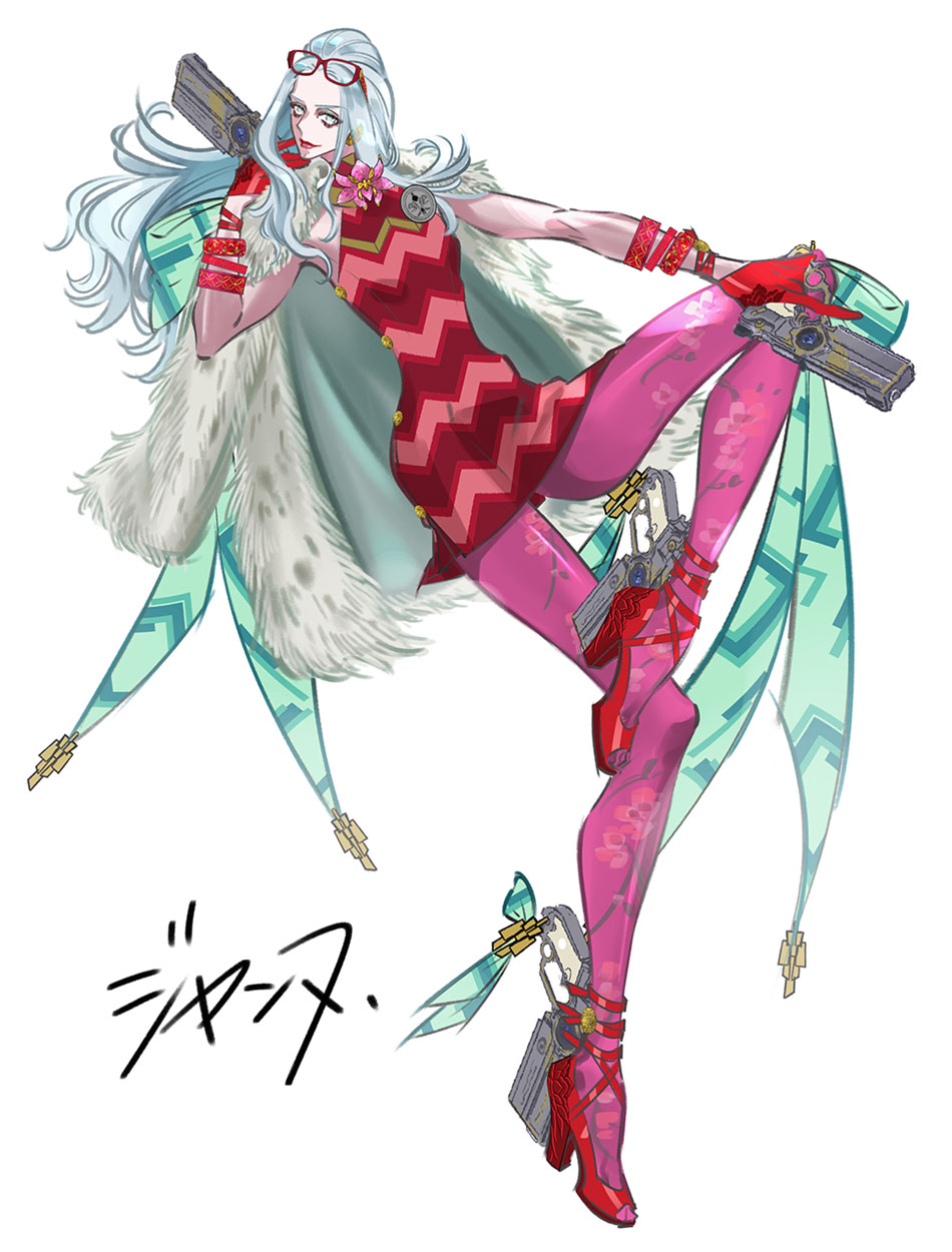 Jeanne Concept Art from Bayonetta 3