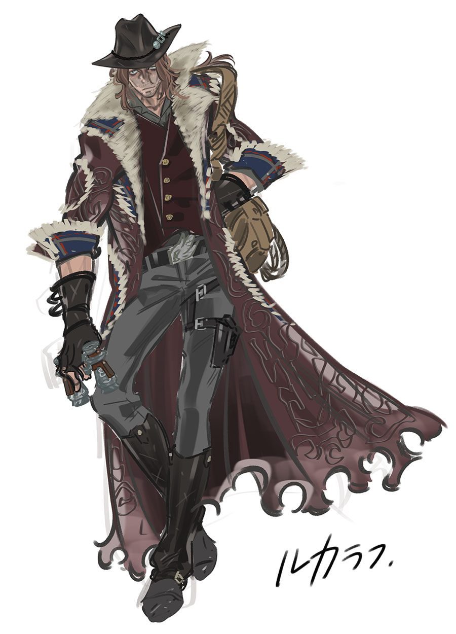Luka Concept Art from Bayonetta 3