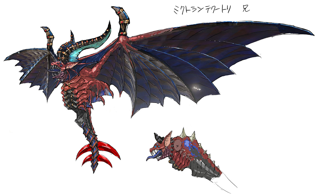 Mictlantecuhtli Older Brother Art from Bayonetta 3