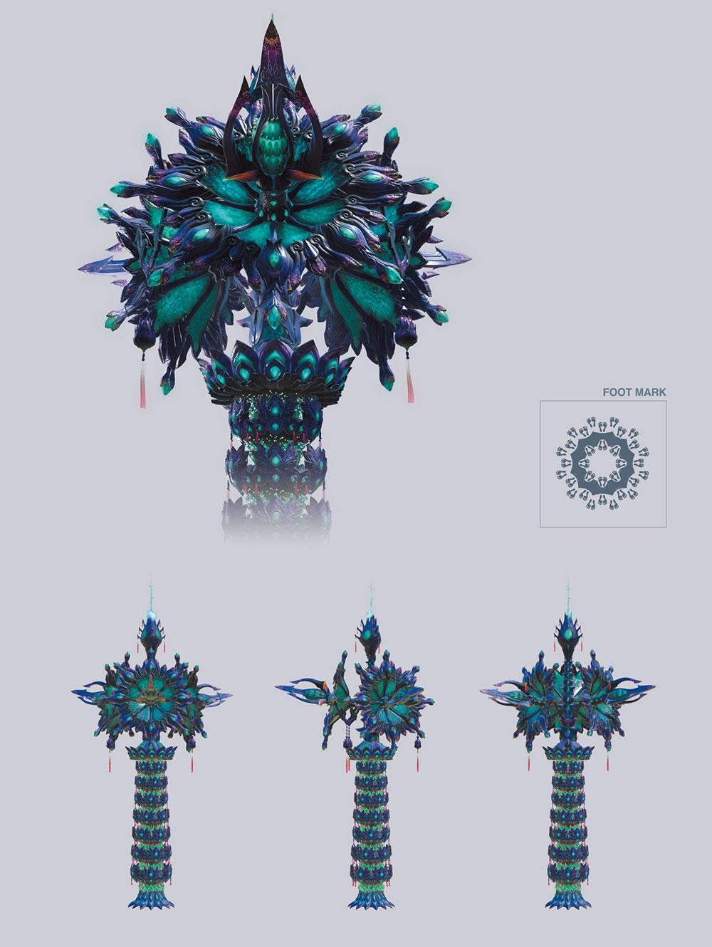Nimbostratus Art from Bayonetta 3